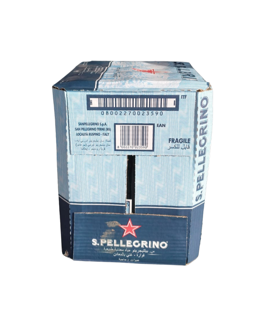 San Pellegrino Sparkling Natural Mineral Water - Glass Bottles (12 x 750ml) - Image 2