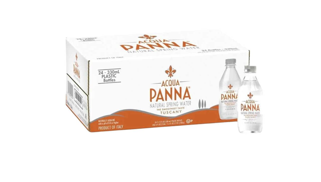Acqua Panna Natural Mineral Water - PET Bottles (24 x 330ml)