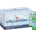 San Pellegrino Sparkling Natural Mineral Water - Glass Bottles(24 x 250ml)