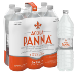 Acqua Panna Natural Mineral Water - PET Bottles (6 x 1.5L)