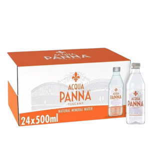 Acqua Panna Natural Mineral Water - PET Bottles (24 x 500ml)