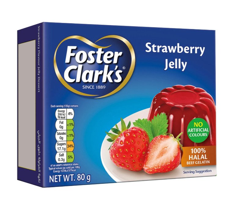 Foster Clark’s Strawberry Jelly