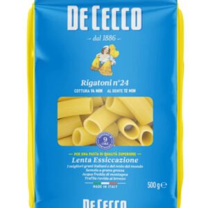 De Cecco Rigatoni Pasta - 24 x 500gm